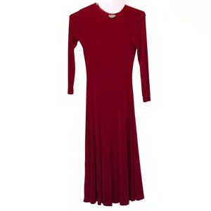 Women Red Dress Size M